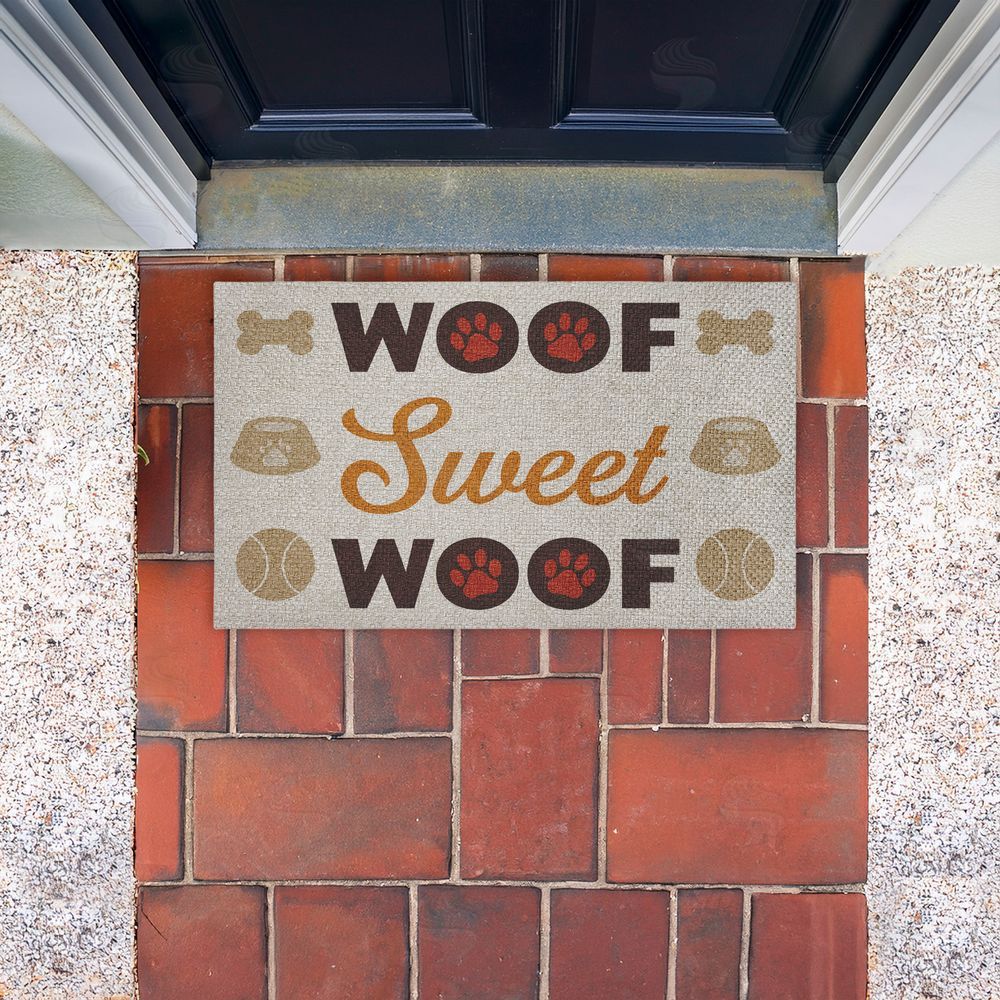 Marcus Prime | Sweet Woof Dog Entry Faux Sisal Door Mat