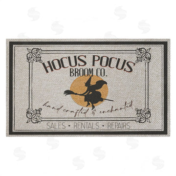 Kim Allen | Halloween Vintage Broom Co Faux Sisal Door Mat