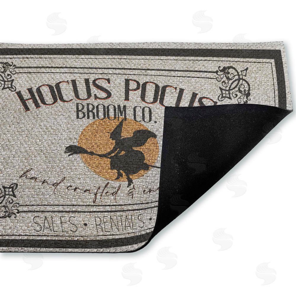 Kim Allen | Halloween Vintage Broom Co Faux Sisal Door Mat