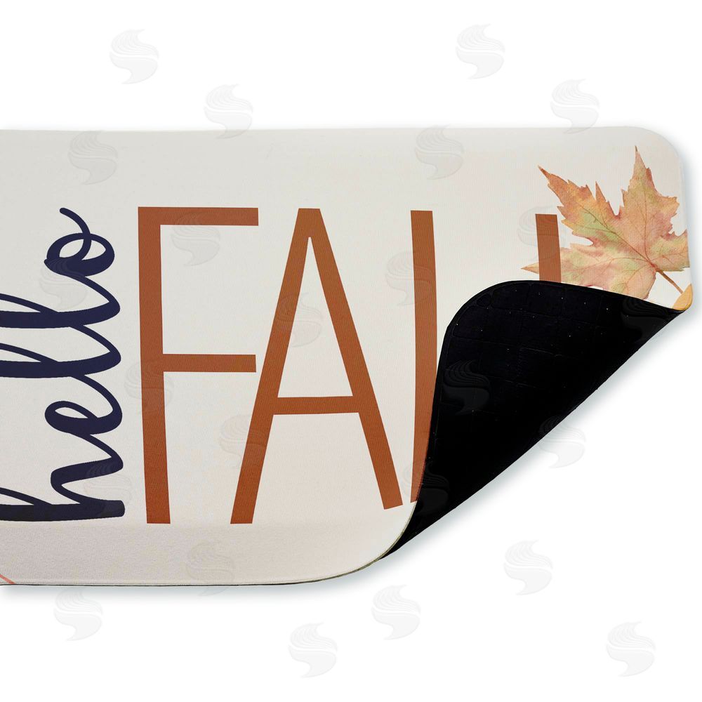 Kim Allen | Hello Fall Greeting Anti-Fatigue Mat