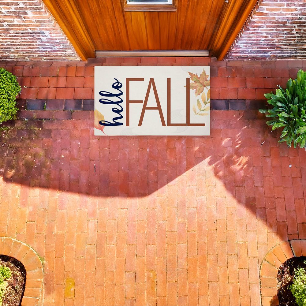 Kim Allen | Hello Fall Greeting Non-Woven Door Mat