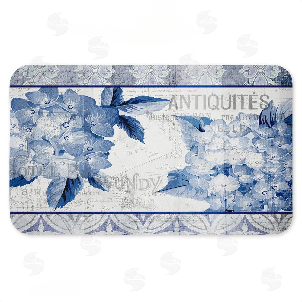Kim Allen | Vintage Antiques & Hydrangeas Anti-Fatigue Mat