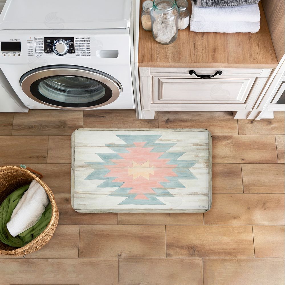 Susan Winget | Pink Navajo Pattern Anti-Fatigue Mat