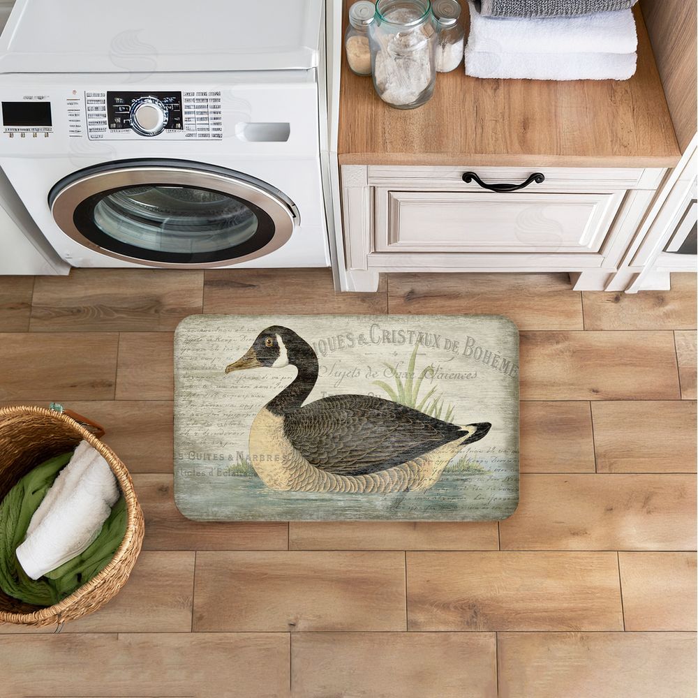 Suzanne Nicoll | French Goose Vintage Motif Anti-Fatigue Mat