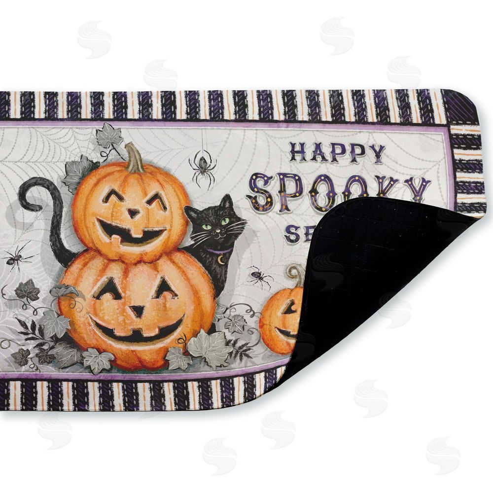 Chad Barrett | Spooky Season Jack-o-Lanterns Anti-Fatigue Mat