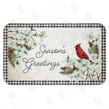 Danielle Murray | Winter Cardinals & Dogwood Anti-Fatigue Mat