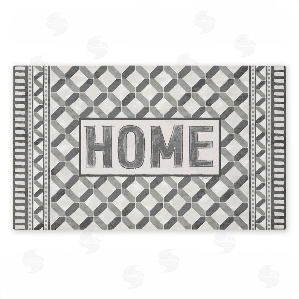 Chad Barrett | Classic Tile Vibes Entry Non-Woven Door Mat