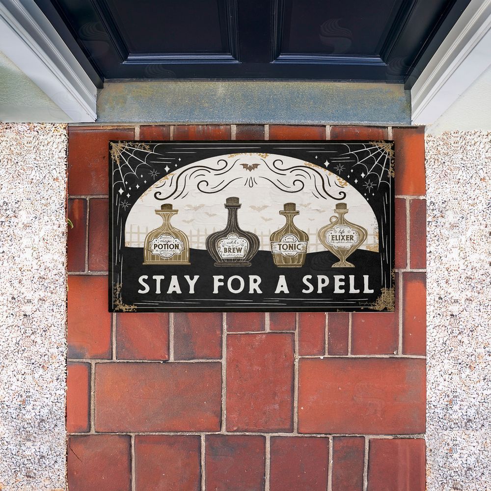 Jennifer Pugh | Stay For A Spell Potions Non-Woven Door Mat