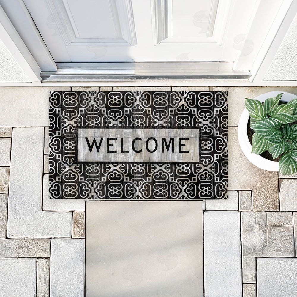Tim Coffey | Urban Farmhouse Welcome Non-Woven Door Mat