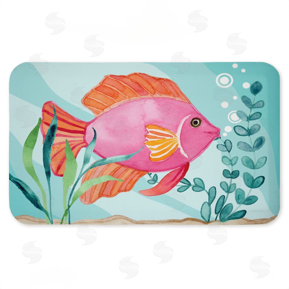 Audrey Jeanne Roberts | Fun Bright Fish Underwater Anti-Fatigue Mat