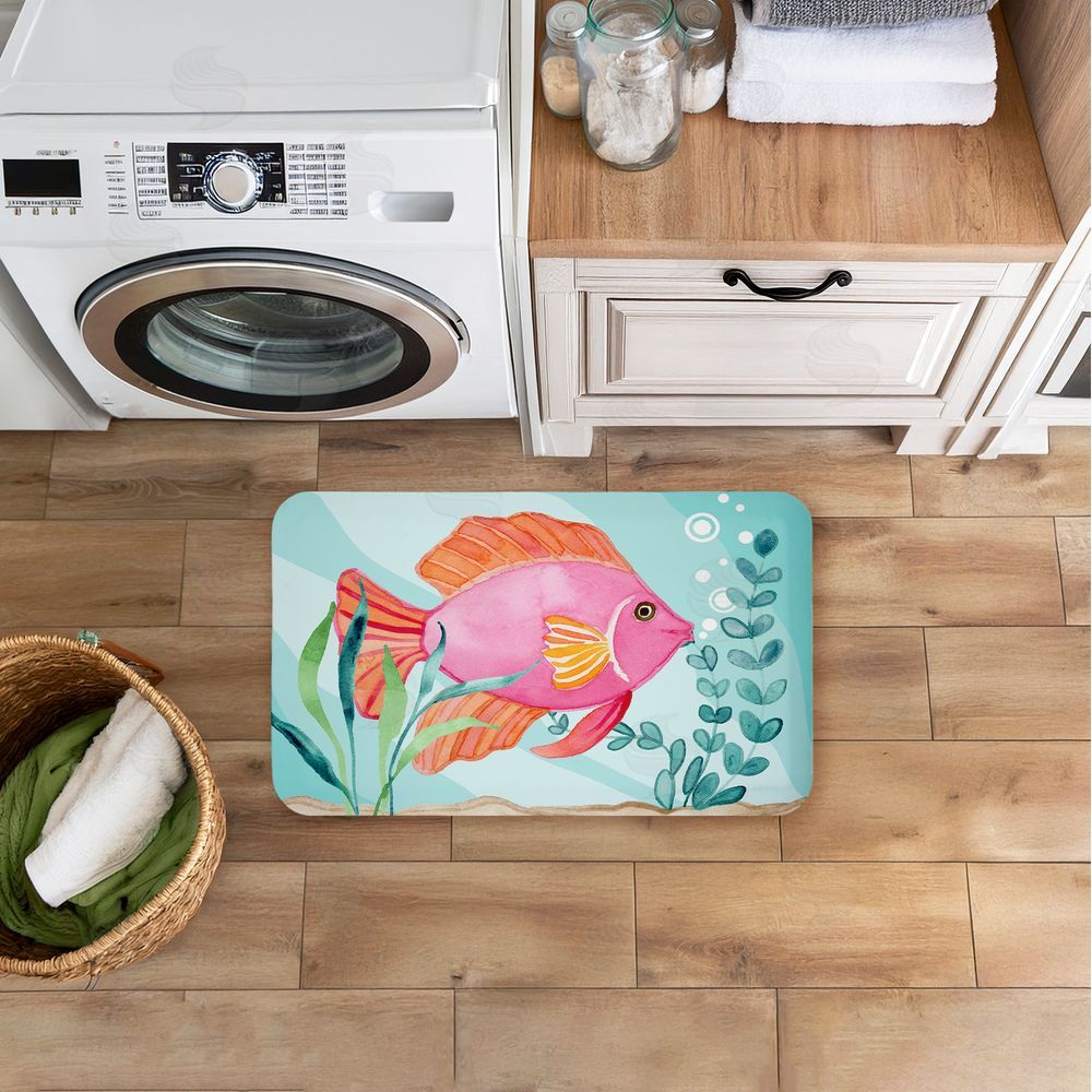 Audrey Jeanne Roberts | Fun Bright Fish Underwater Anti-Fatigue Mat