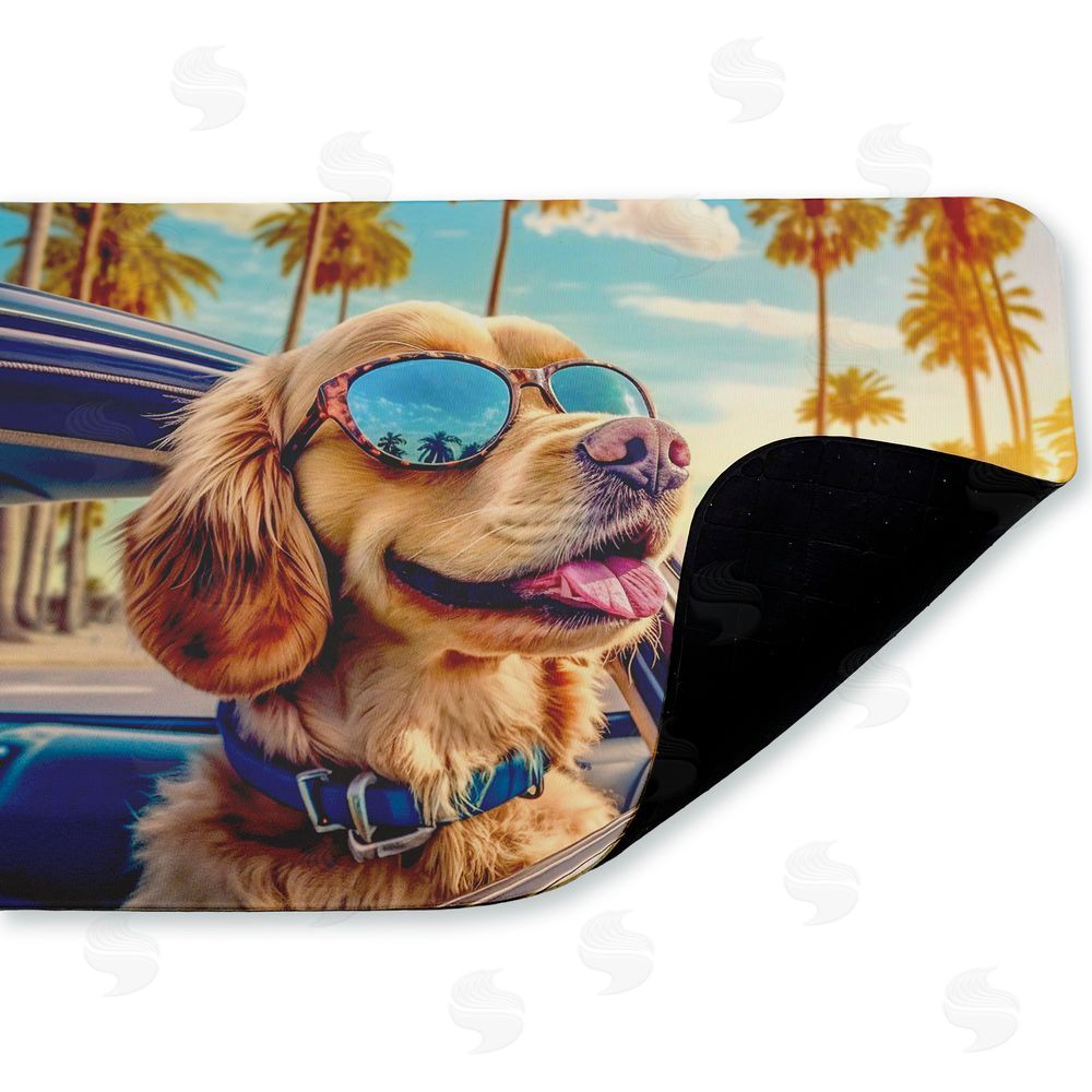 Image World | Cool Puppy Tropical Sunset Anti-Fatigue Mat