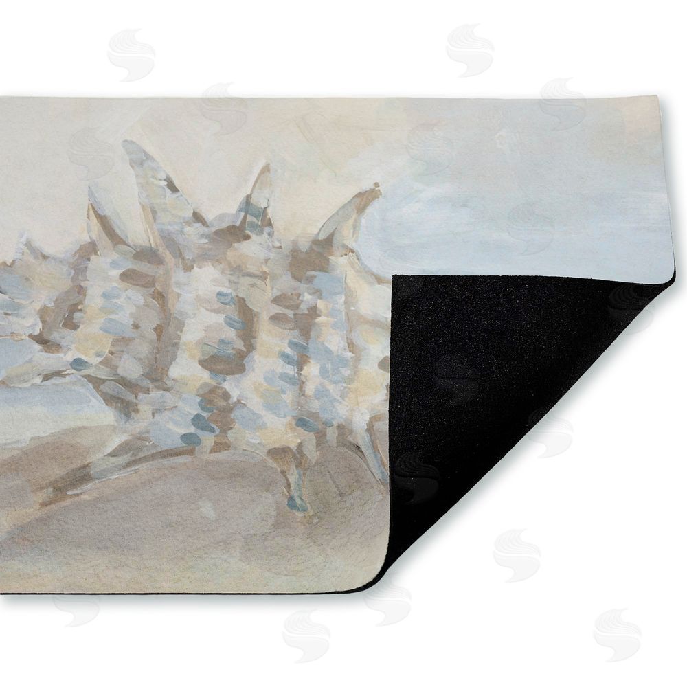 Jetty Home, LLC | Spiky Seashell on Shore Non-Woven Door Mat