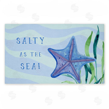 Audrey Jeanne Roberts | Salty As The Sea Non-Woven Door Mat