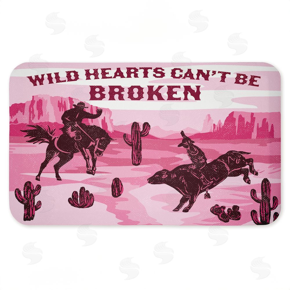 Diane Labombarbe | Wild Hearts Can't Be Broken Anti-Fatigue Mat