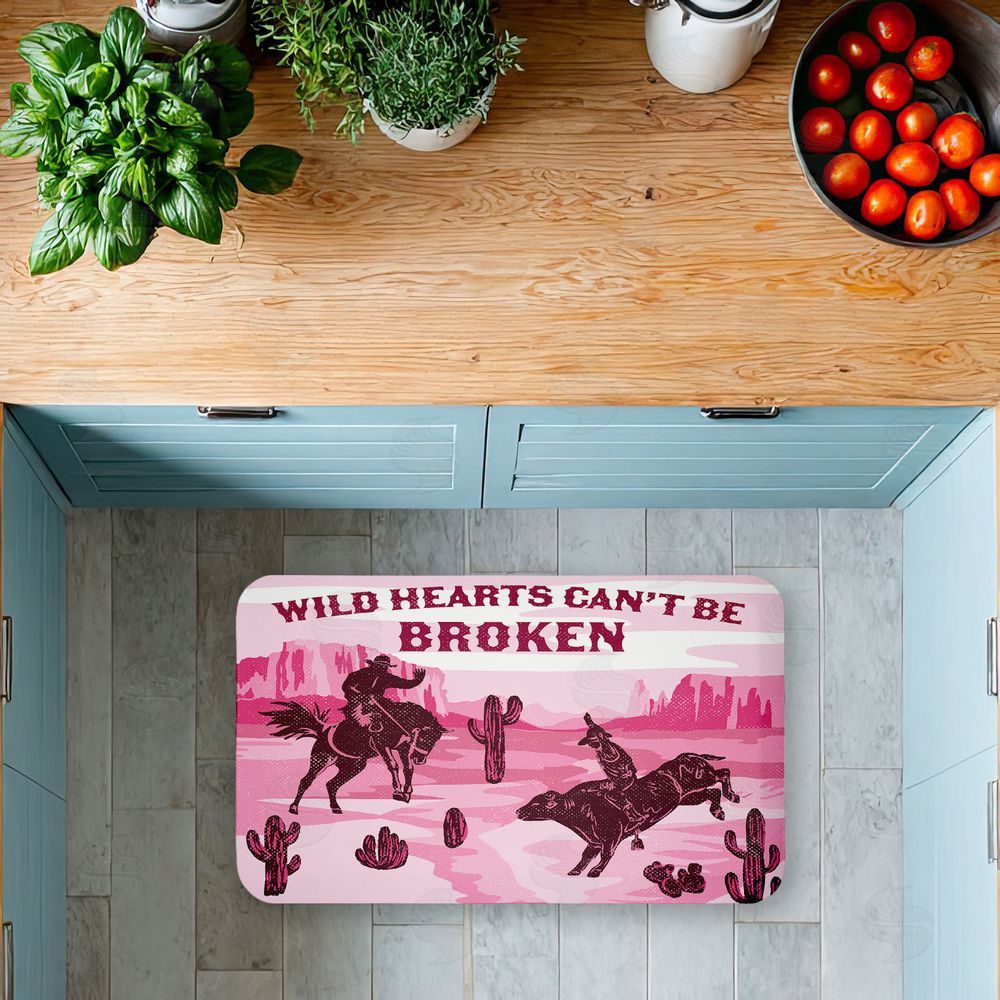 Diane Labombarbe | Wild Hearts Can't Be Broken Anti-Fatigue Mat