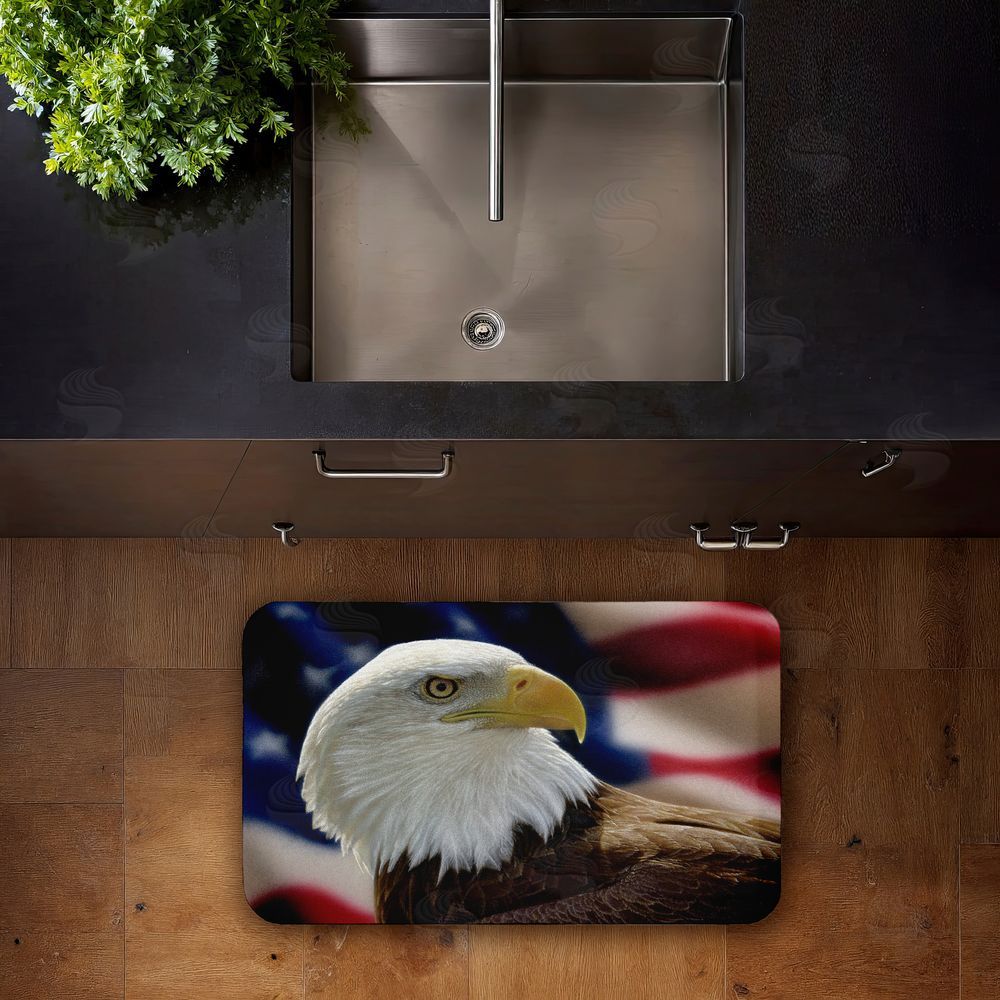 Collin Bogle | American Bald Eagle Anti-Fatigue Mat