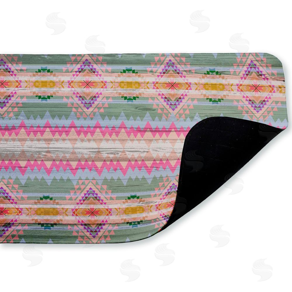 Jennifer Ellory | Bright Shabby Chic Boho Anti-Fatigue Mat