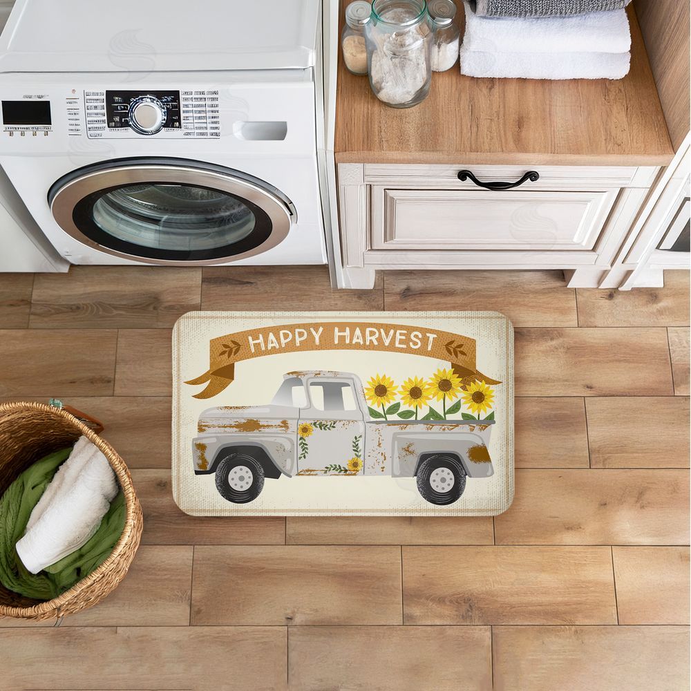 Arrolynn Weiderhold | Happy Harvest Fall Truck Anti-Fatigue Mat
