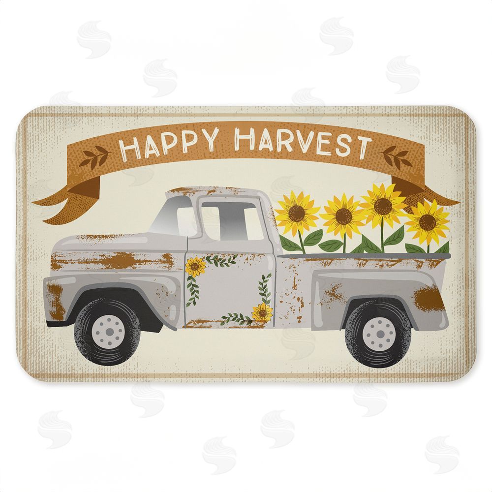 Arrolynn Weiderhold | Happy Harvest Fall Truck Anti-Fatigue Mat