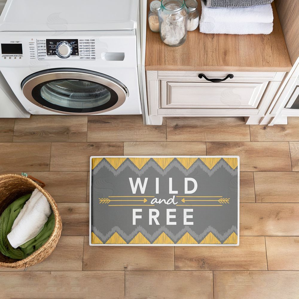 Alison Tauber | Desert Boho Wild & Free Plush Bath Mat