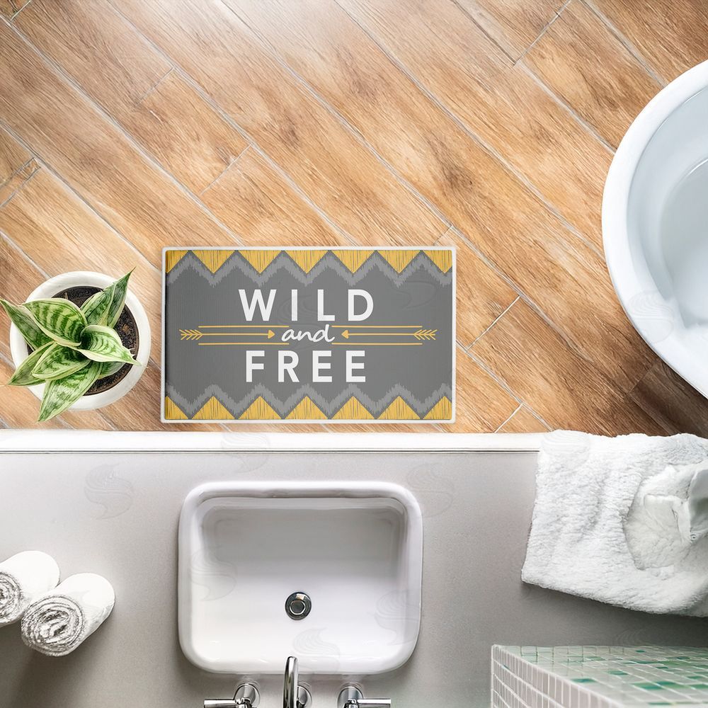 Alison Tauber | Desert Boho Wild & Free Plush Bath Mat