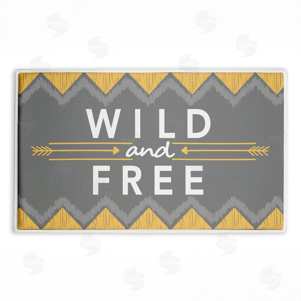Alison Tauber | Desert Boho Wild & Free Plush Bath Mat