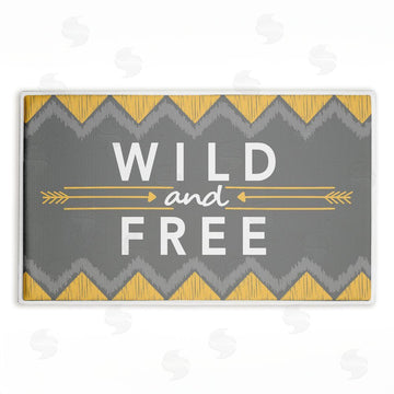 Alison Tauber | Desert Boho Wild & Free Plush Bath Mat