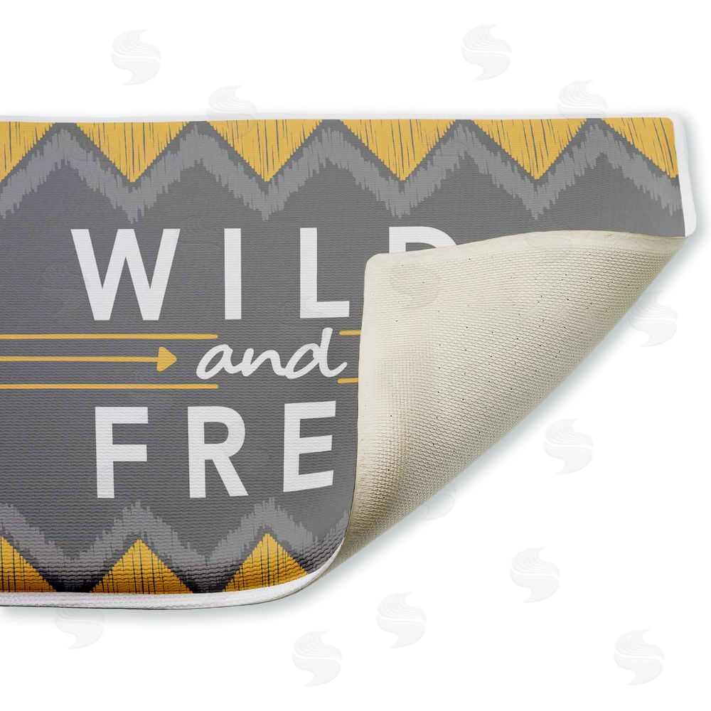 Alison Tauber | Desert Boho Wild & Free Plush Bath Mat
