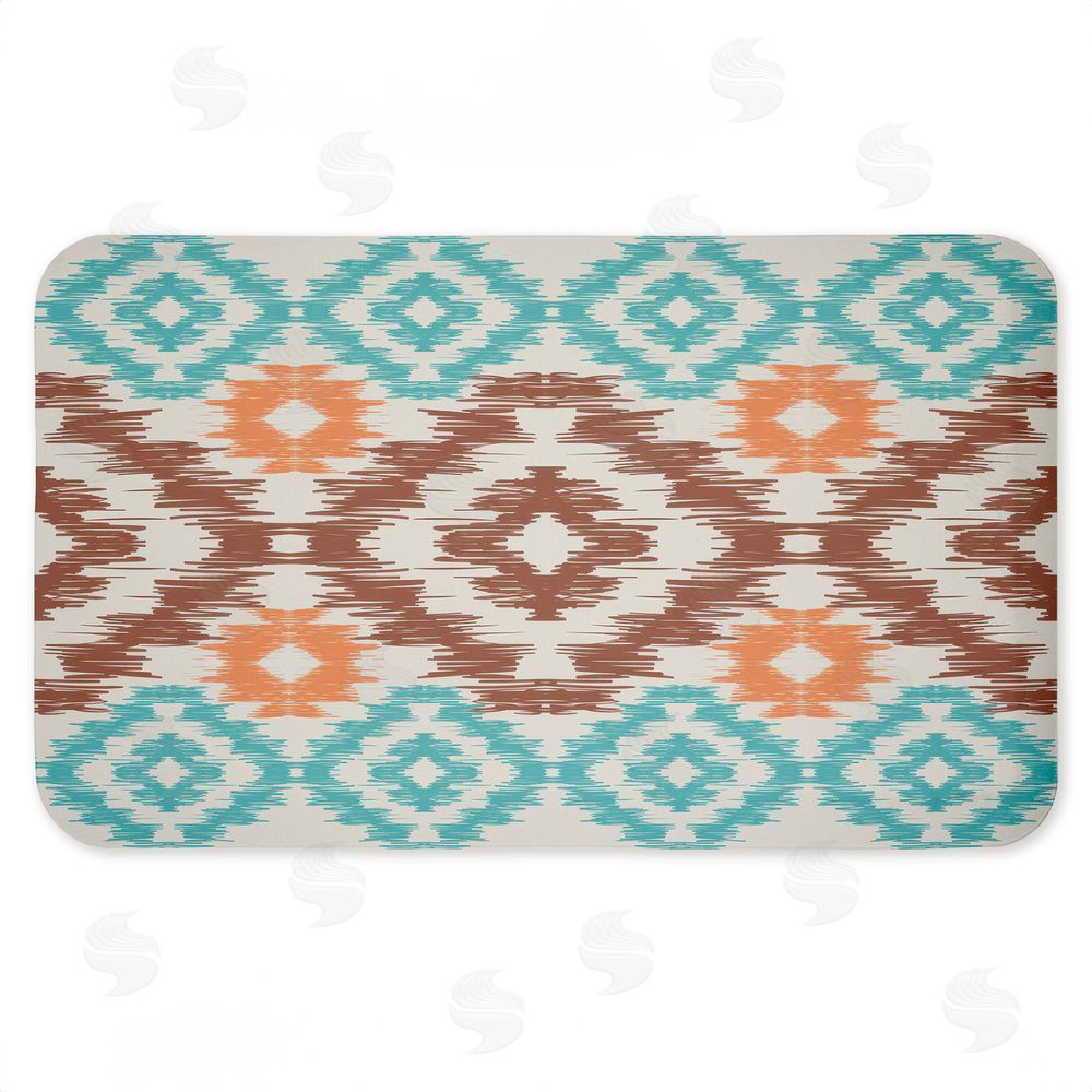Angela Nickeas | Boho Aztec Pattern Anti-Fatigue Mat