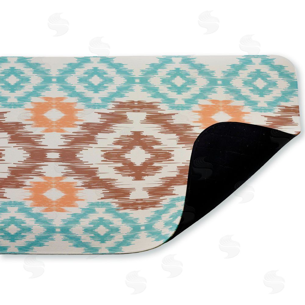 Angela Nickeas | Boho Aztec Pattern Anti-Fatigue Mat
