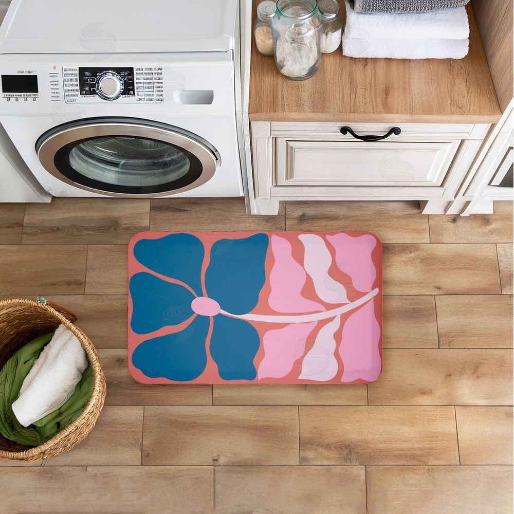 Aralma | Midcentury Flower Symmetry Anti-Fatigue Mat