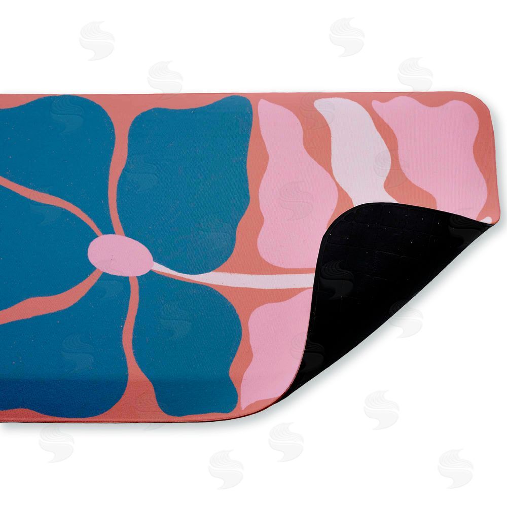 Aralma | Midcentury Flower Symmetry Anti-Fatigue Mat