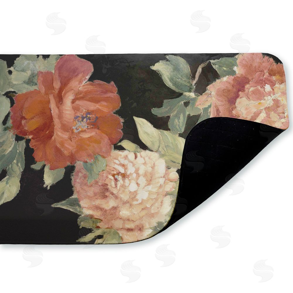 Lanie Loreth | Beauty Of The Blossom on Black Anti-Fatigue Mat
