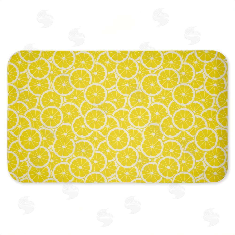 Anna Quach | Zesty Lemons Everywhere Anti-Fatigue Mat
