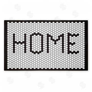 Elizabeth Tyndall | Home Mosaic Pattern Non-Woven Door Mat