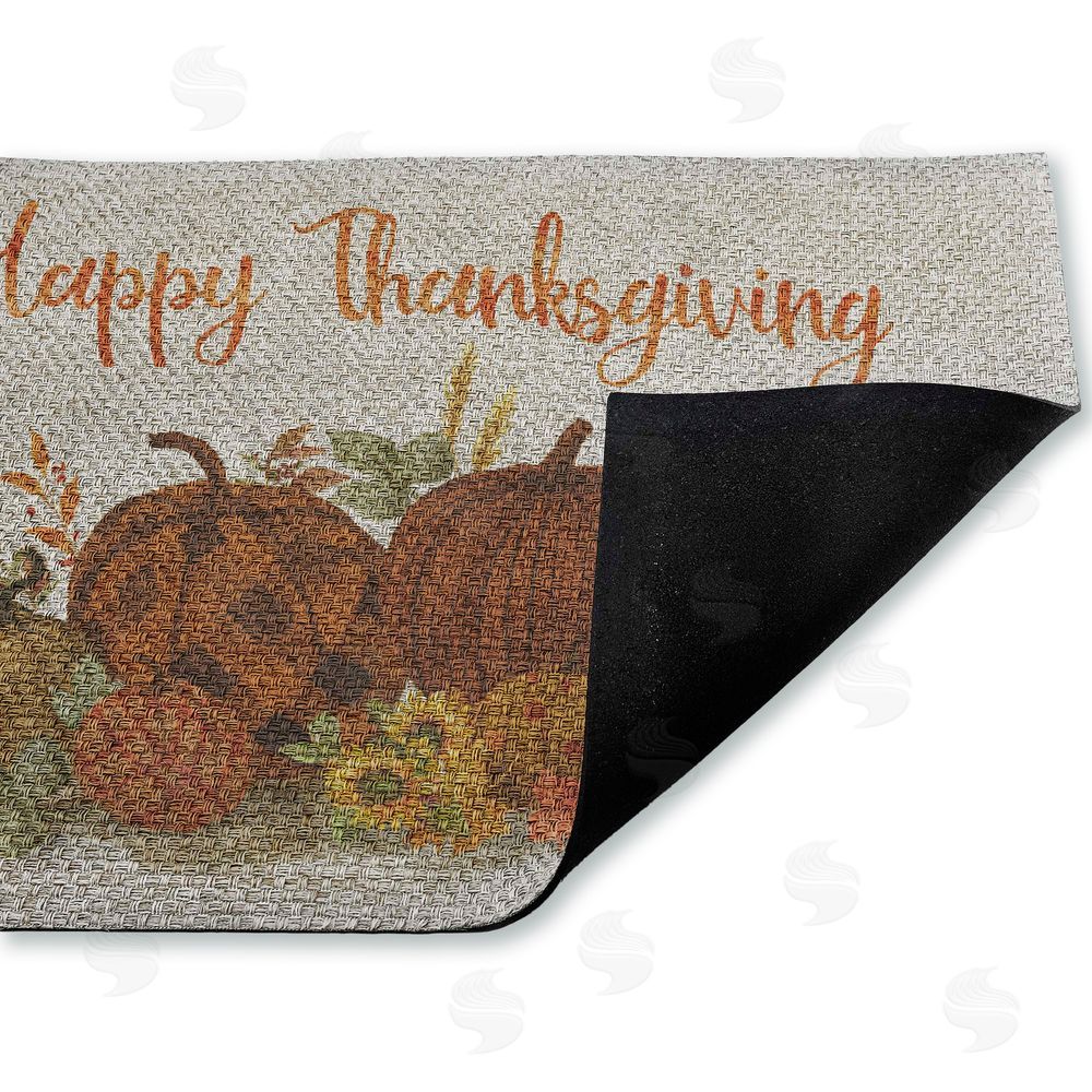 Nan | Happy Thanksgiving Entry Faux Sisal Door Mat