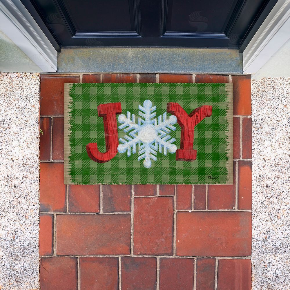 Paul Brent | Carpentry Christmas Joy Non-Woven Door Mat