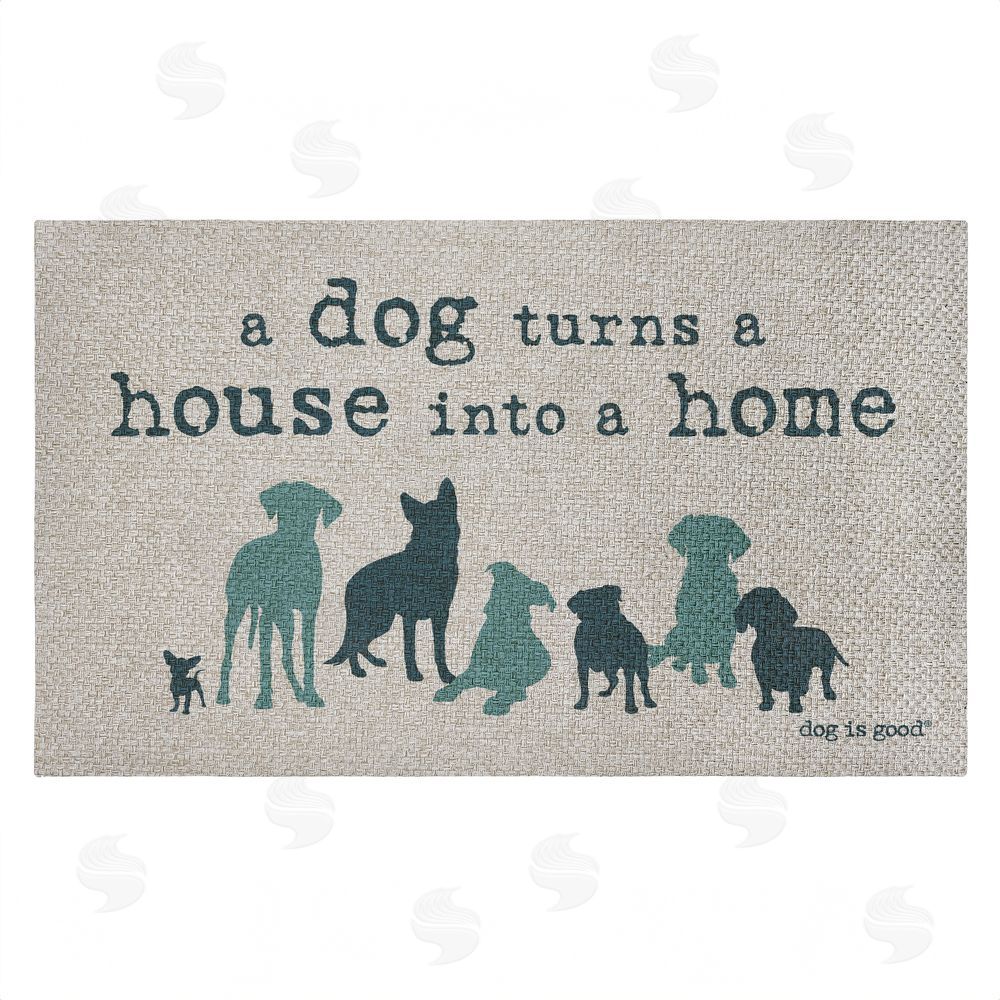 Dog Is Good | Dog Turns House Into Home Outdoor Imitation Sisal Mat