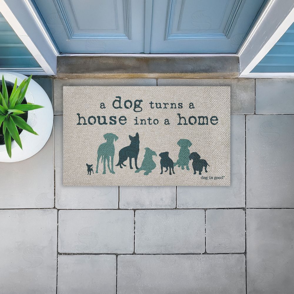 Dog Is Good | Dog Turns House Into Home Outdoor Imitation Sisal Mat