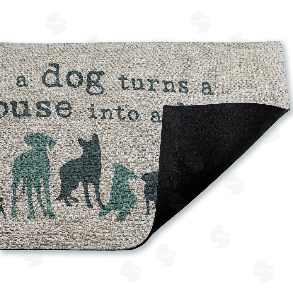 Dog Is Good | Dog Turns House Into Home Outdoor Imitation Sisal Mat