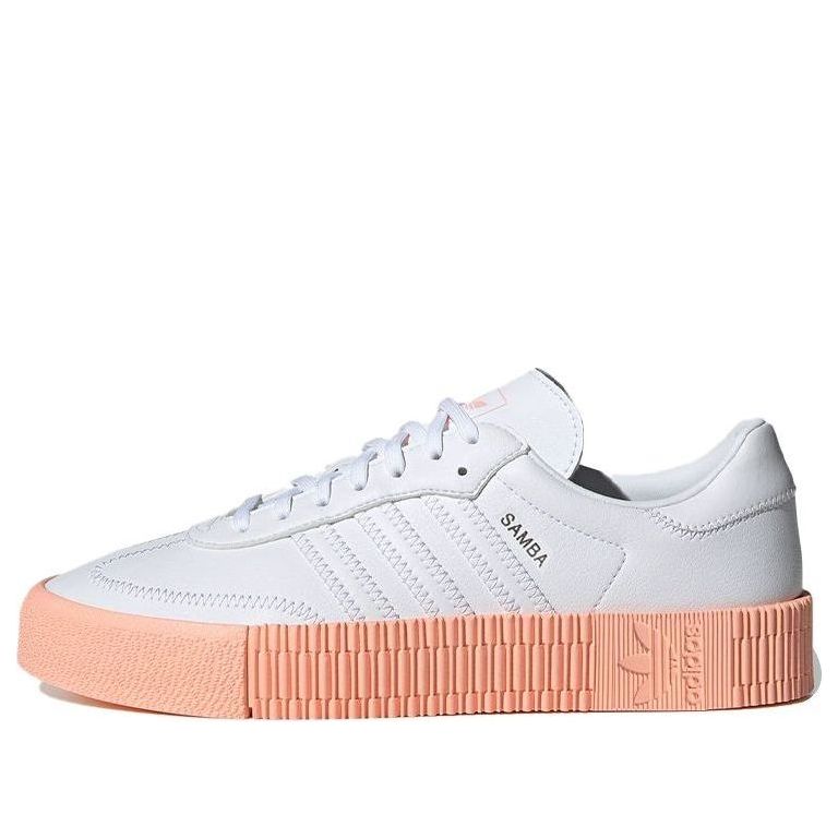 (WMNS) adidas Sambarose 'White Orange' GZ8615
