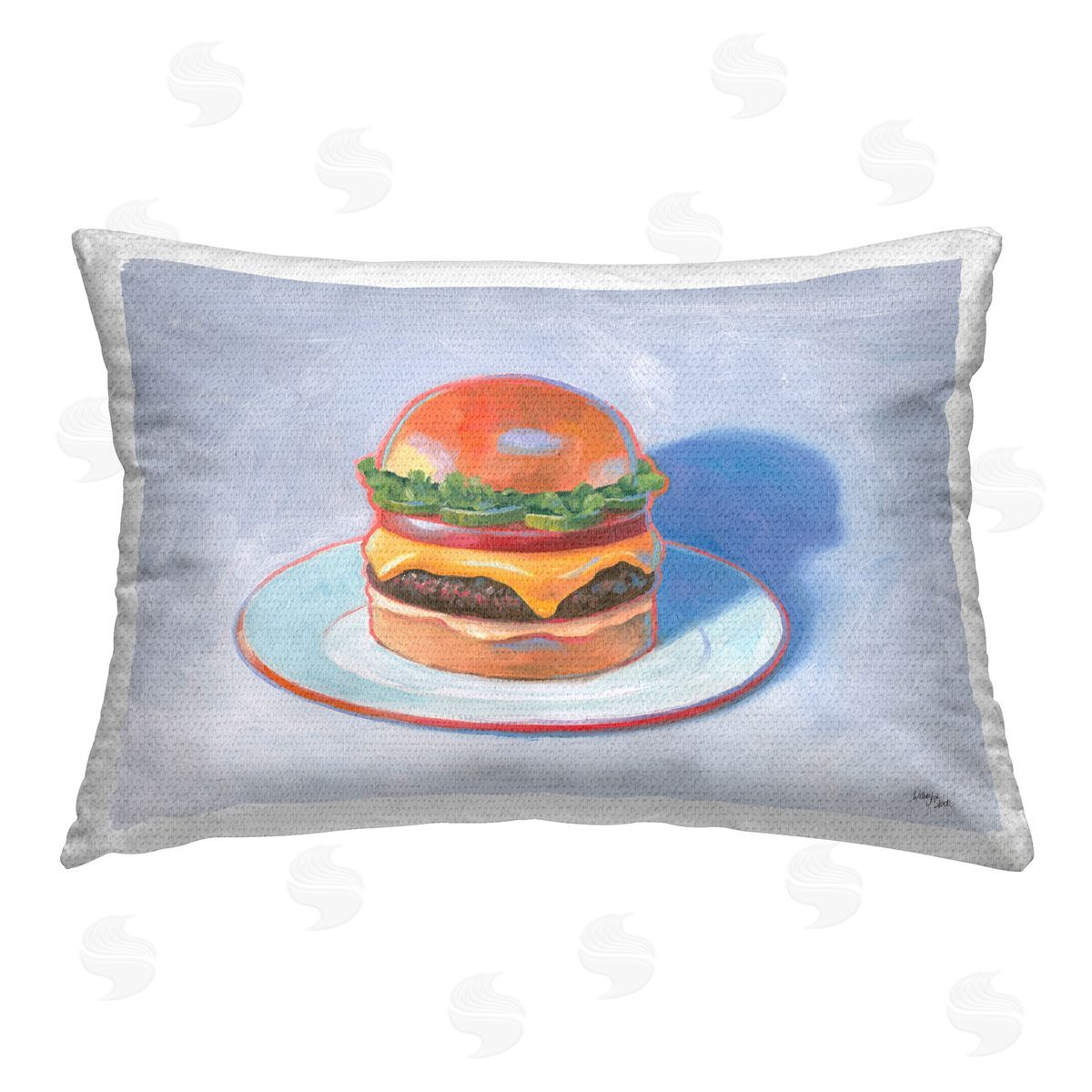 Wellington Studio | Burger on Plate