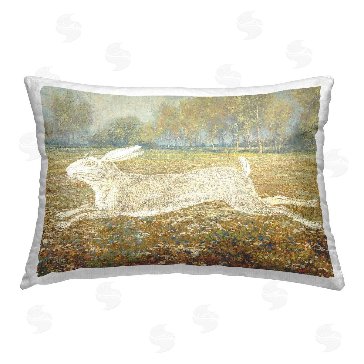 Stupell Studio | Impressionist Jumping Hare