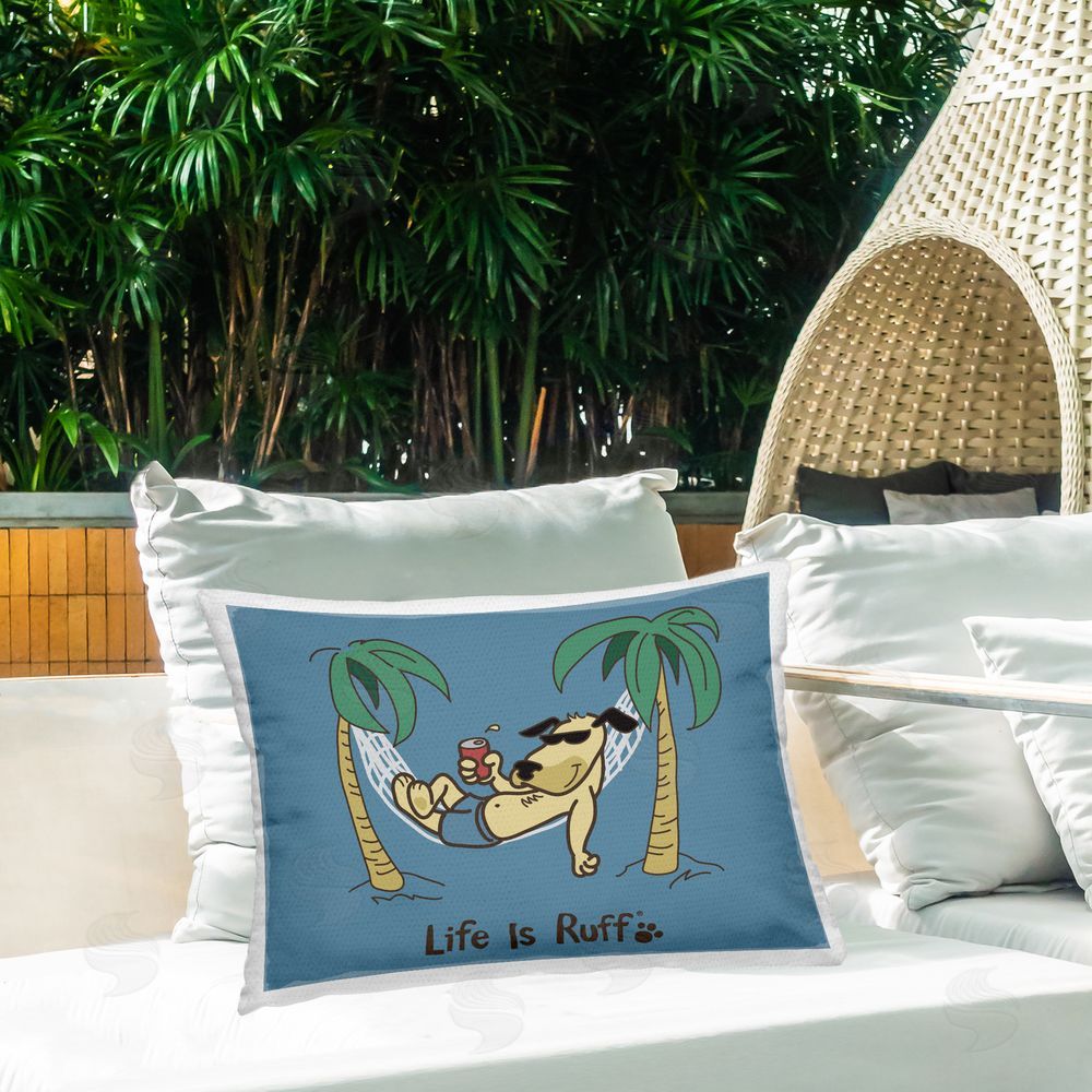 LIR | Tropical Dog on Hammock