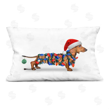 John Hovenstine | Christmas Lights Wrapped Dog