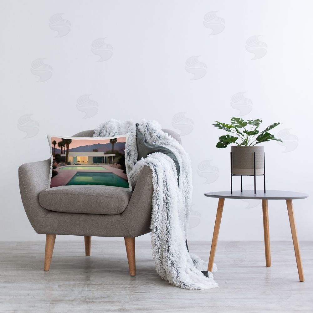 Noah Bay | Tranquil Pool at Sunset