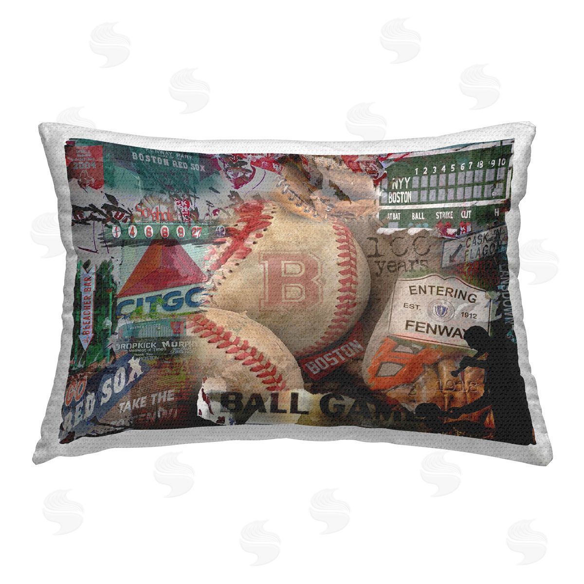 Graffi*tee Studios | Entering Fenway Baseball Collage
