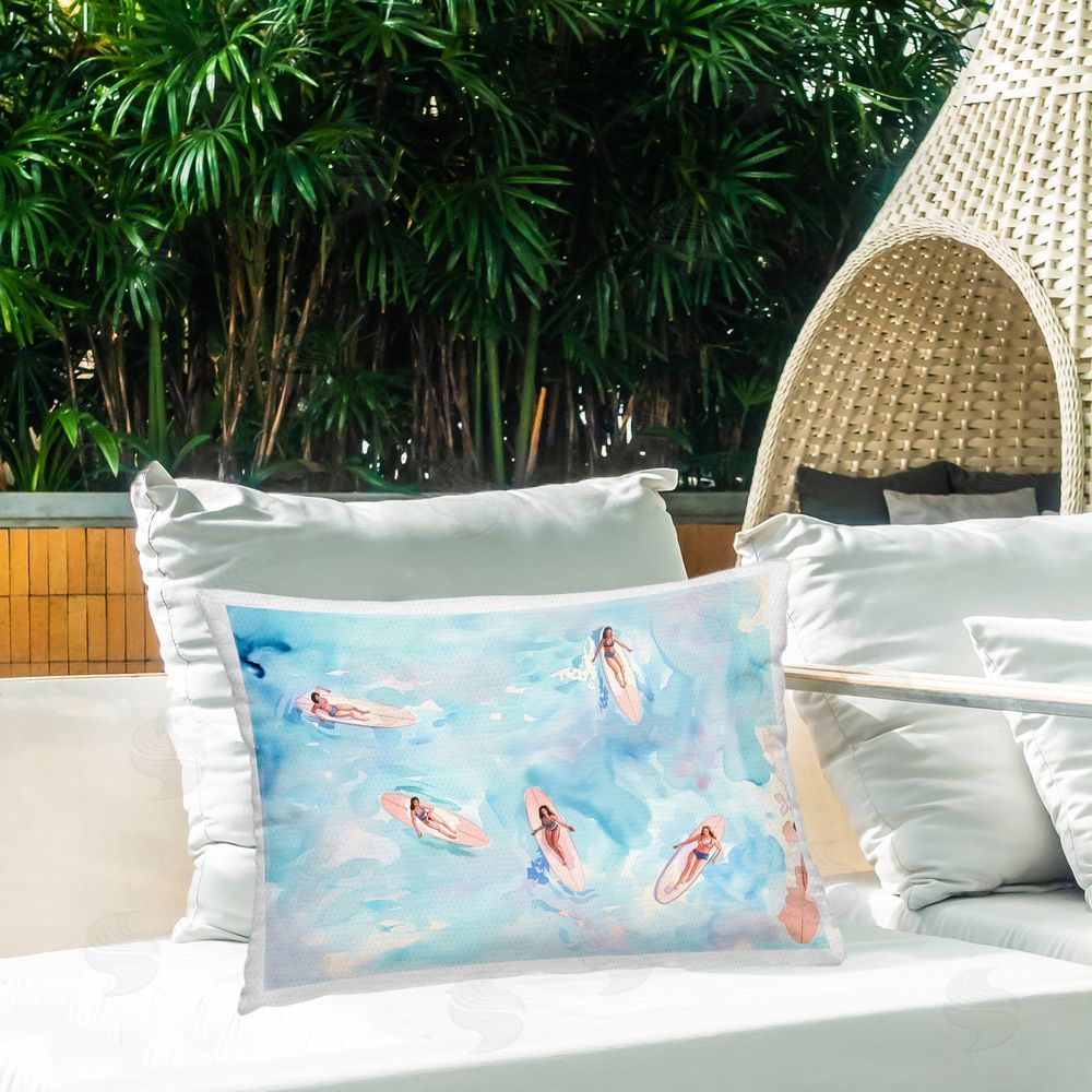 Arlington Prints | Surfer Girls on Sea