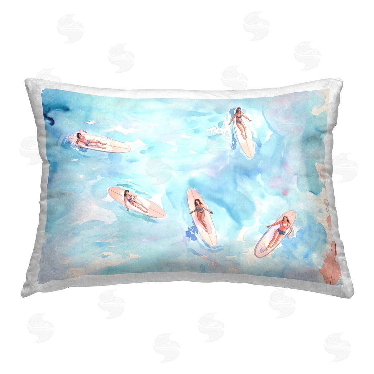 Arlington Prints | Surfer Girls on Sea
